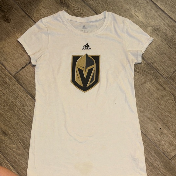 adidas Tops - Adidas Women’s Golden Knights NHL White Tee